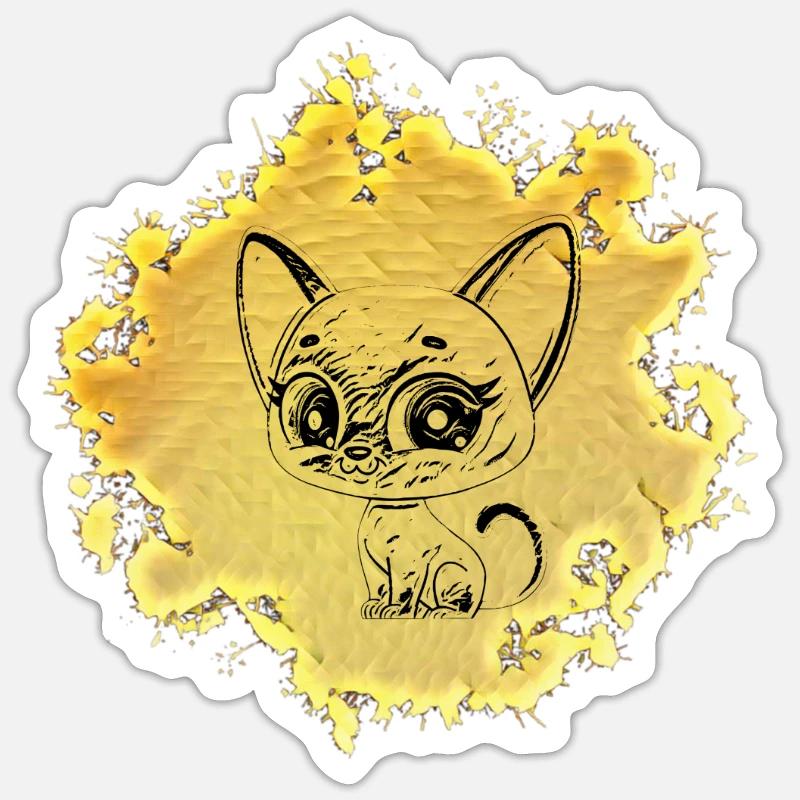 Sticker Größe S (10 x 10 cm) - 