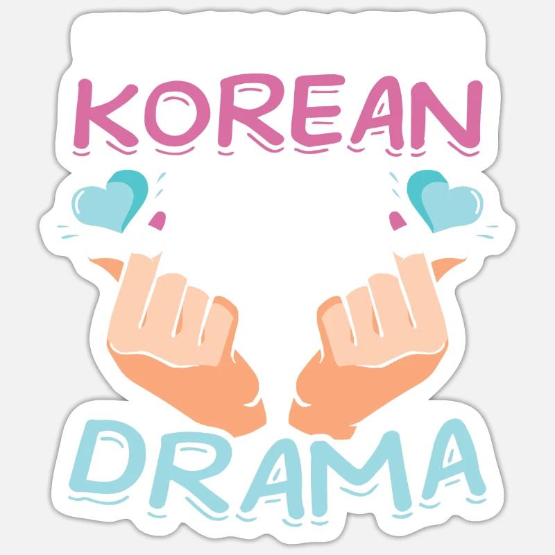 Es Sei Denn, Du Bist Koreaner, Dann Will Ich Sticker Größe S (10 x 10 cm)