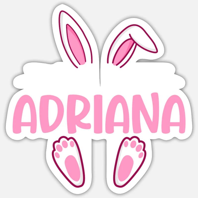 ADRIANA Easter Sticker Größe S (10 x 10 cm)