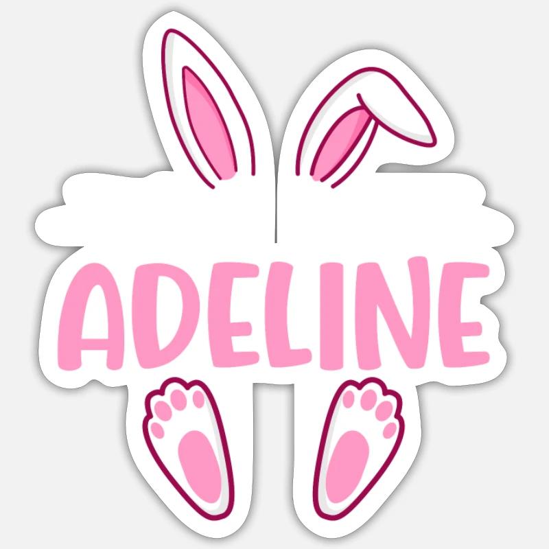 ADELINE Easter Sticker Größe S (10 x 10 cm)