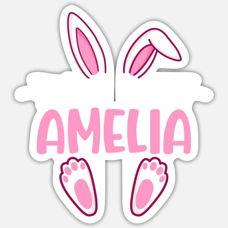 AMELIA Easter Sticker Größe S (10 x 10 cm)