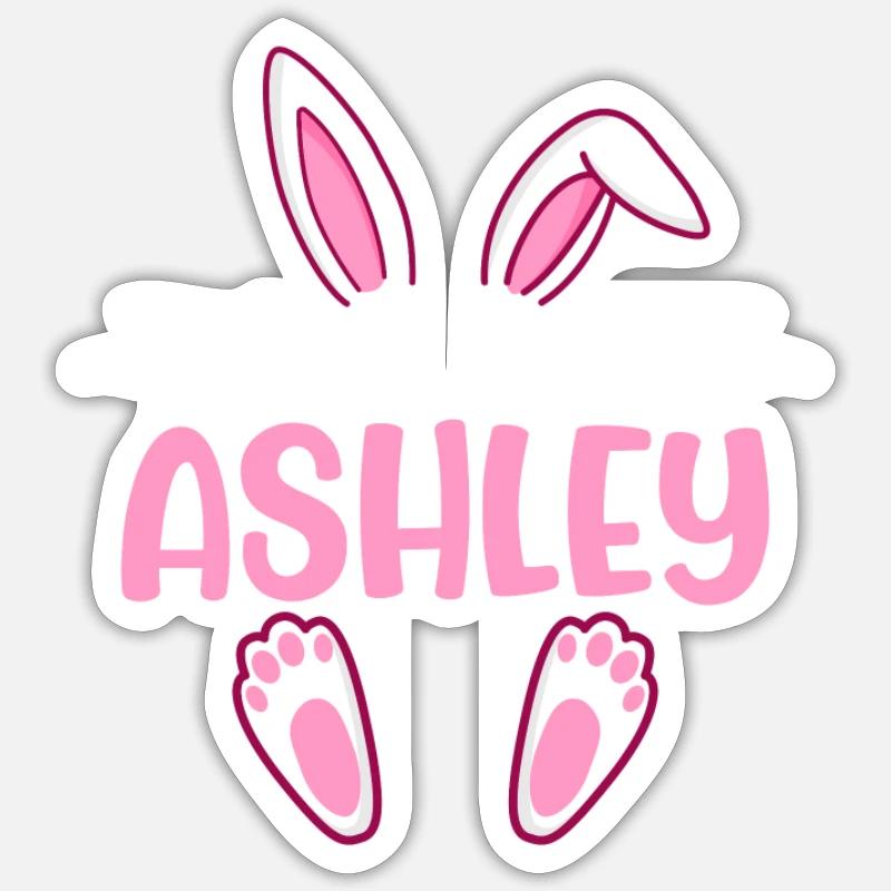 ASHLEY Easter Sticker Größe S (10 x 10 cm)