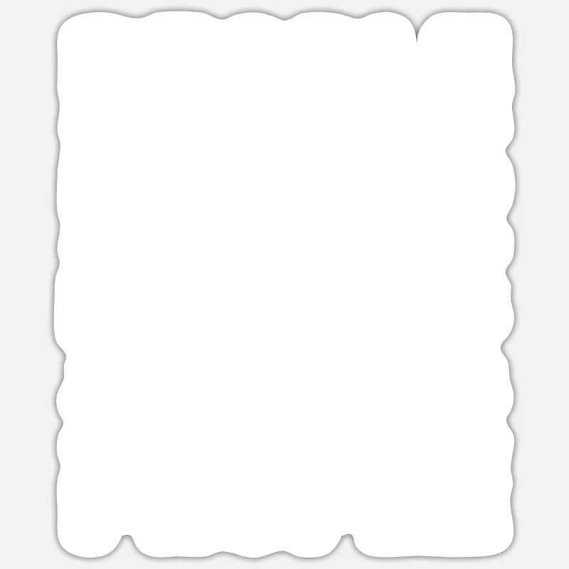Pickleball - Sticker taille S (10 x 10 cm) - blanc mat