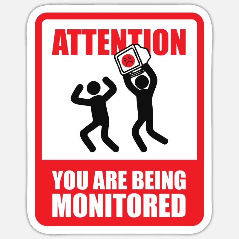 Programmierer Coder Software Entwickler Sticker Größe S (10 x 10 cm)