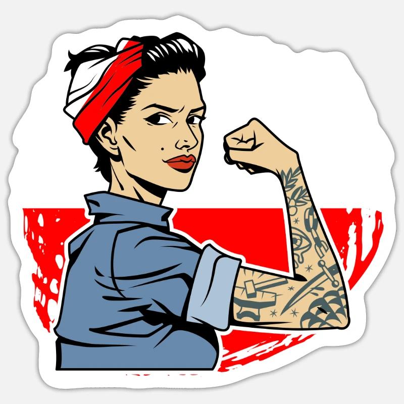 Sticker size S (10 x 10 cm) -