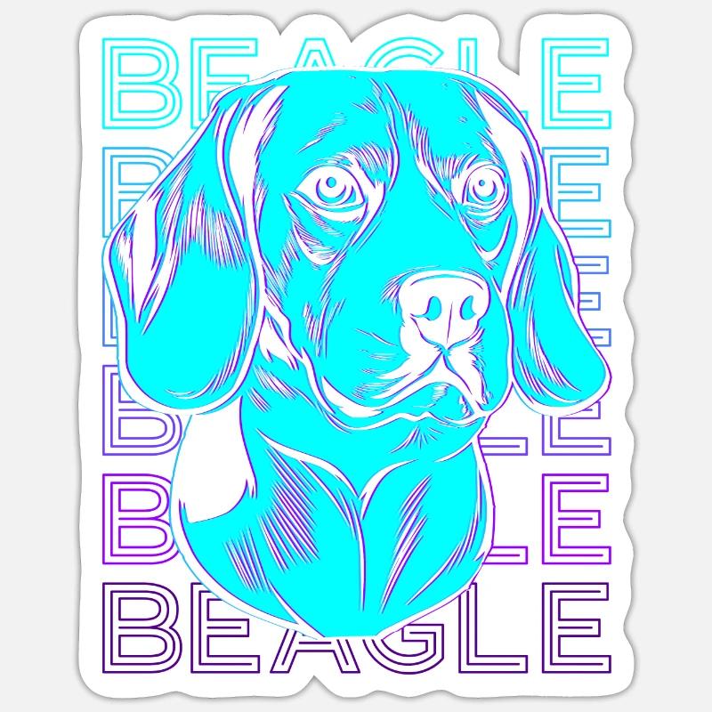 Sticker Größe S (10 x 10 cm) - 