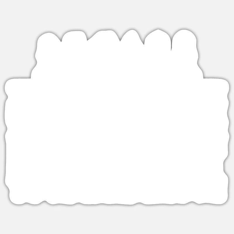 Life Chess Game Waste No Move Chess - Sticker size S (10 x 10 cm) - white matte