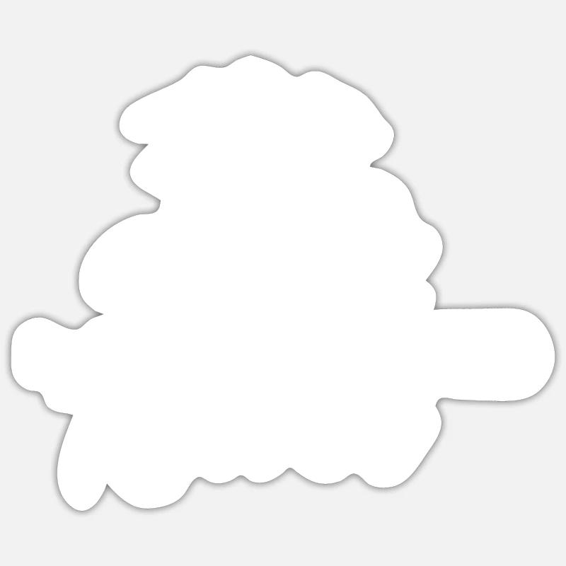 Proud Rower Rowing Rowing Rowing Rowing Boat Rowing - Sticker size S (10 x 10 cm) - white matte