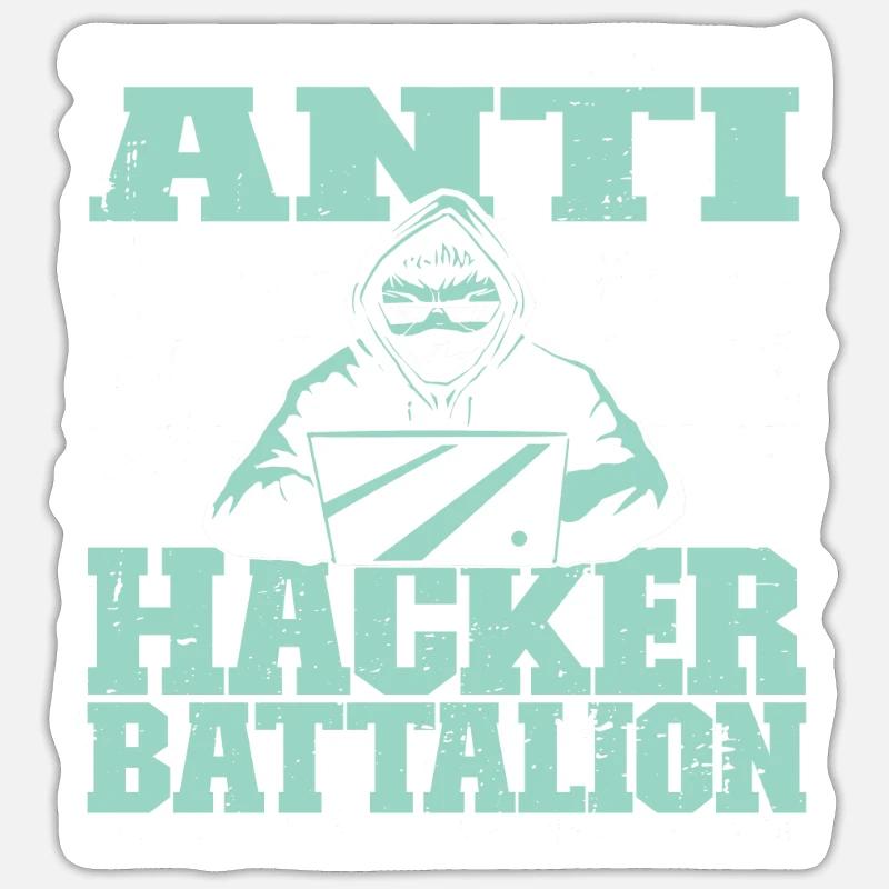 Programmeur Coder Développeur de logiciels Sticker taille S (10 x 10 cm)