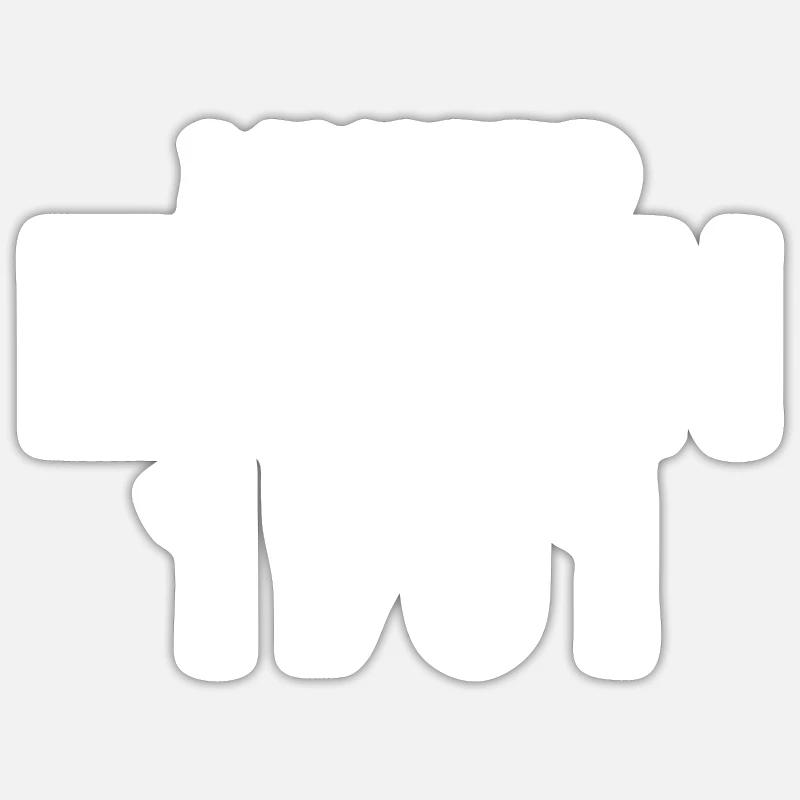 Sticker taille S (10 x 10 cm) -