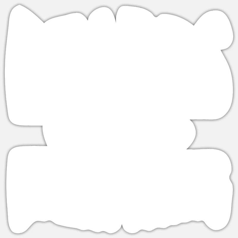 Beards over everything Sticker Größe S (10 x 10 cm)