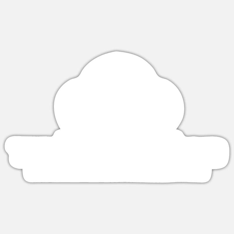 Il n’y a pas de nuage, c’est juste celui de quelqu’un d’autre Sticker taille S (10 x 10 cm)