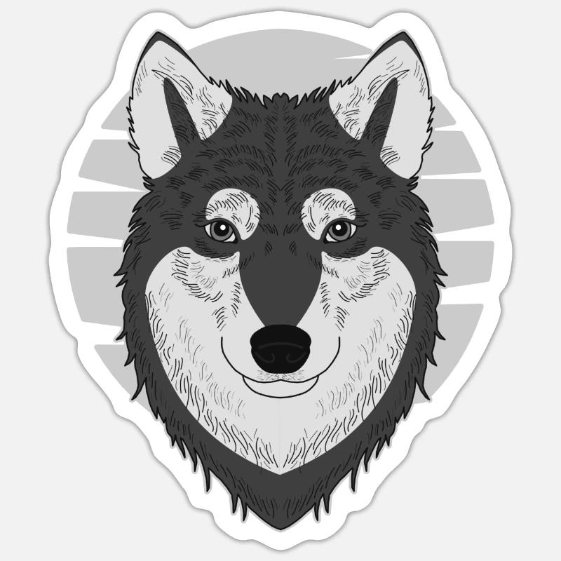 Sticker Größe S (10 x 10 cm) - 
