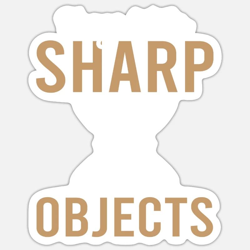 Plays With Sharp Objects - Knife Collector Sticker Größe S (10 x 10 cm)