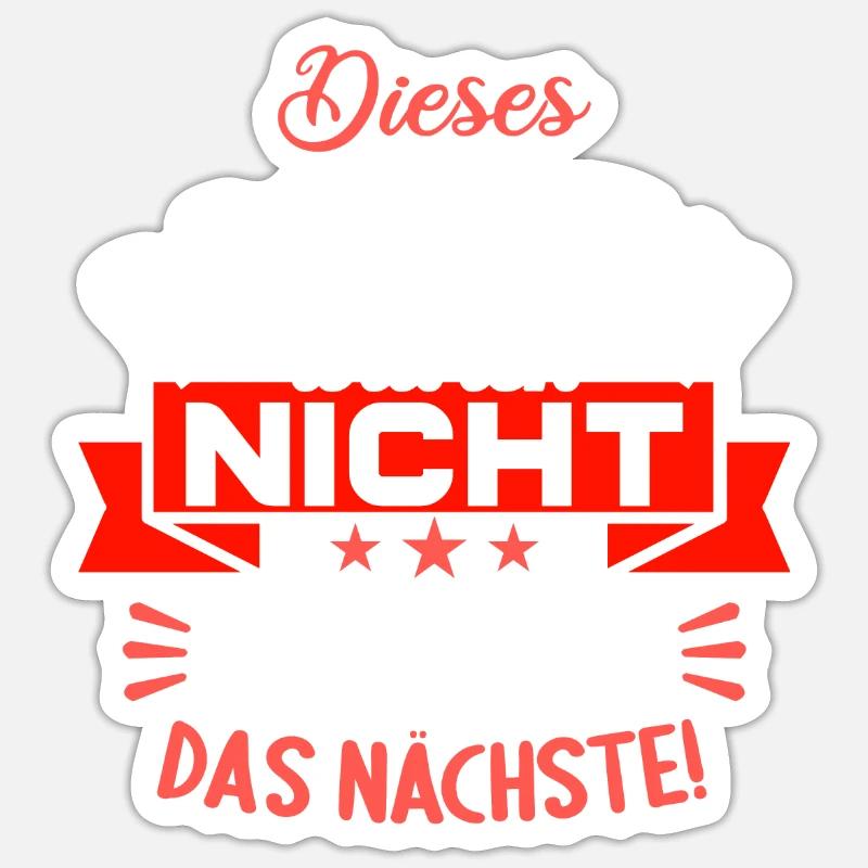 Dieses Problem will ich nicht zeig mir das nächste Sticker Größe S (10 x 10 cm)
