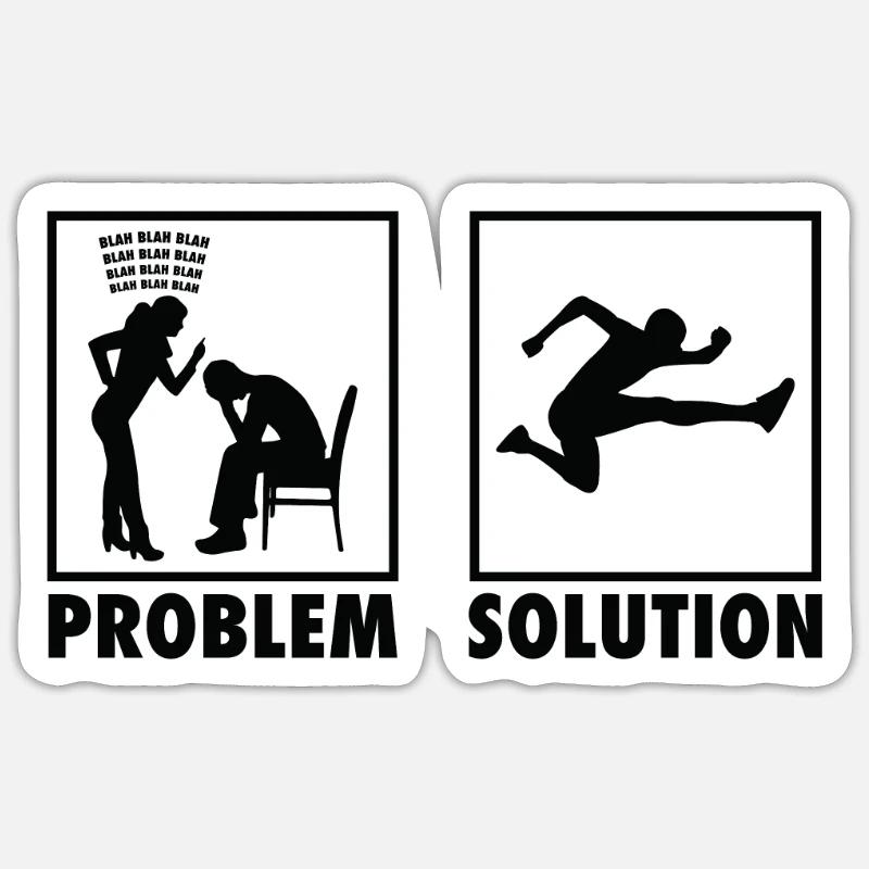 Sticker Größe S (10 x 10 cm) - 