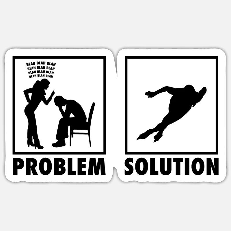 Speedskating Speed Skater Ice Skating Statement - Sticker Größe S (10 x 10 cm) - Mattweiß