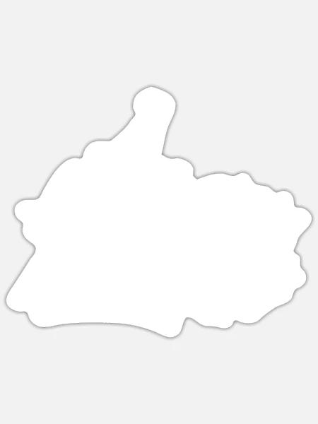 Kräuterhexe Kräutergarten Kräuter Kraut - Sticker Größe S (10 x 10 cm) - Mattweiß