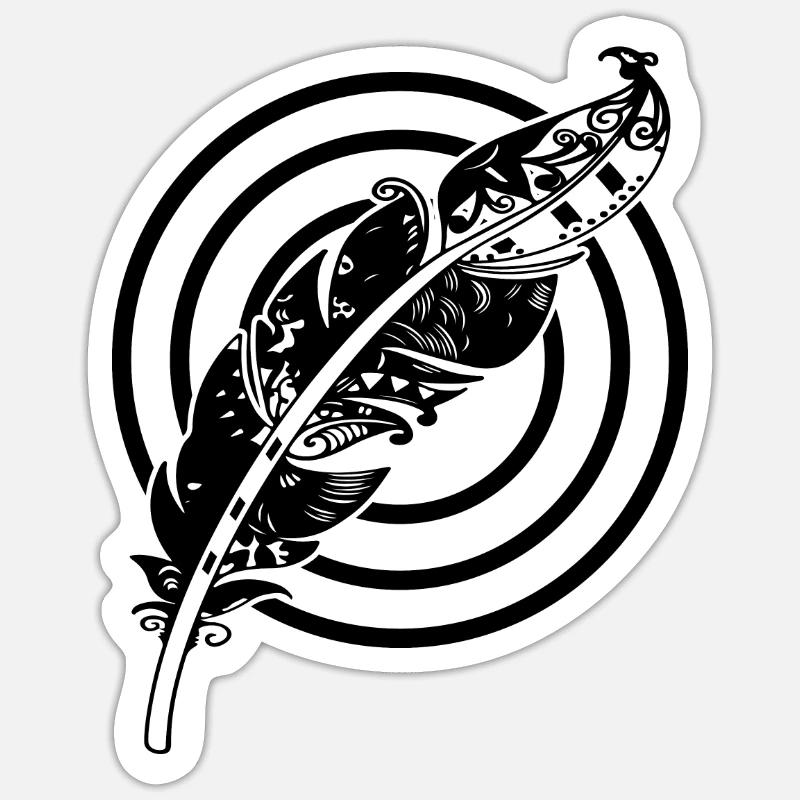 Rebondir - Sticker taille S (10 x 10 cm) - blanc mat