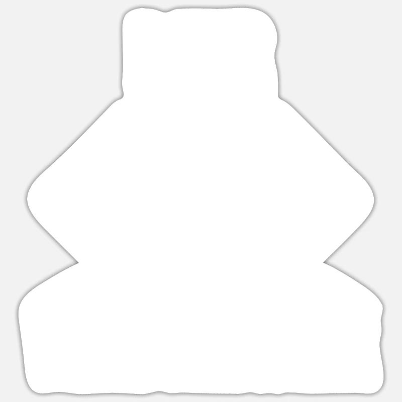 Feiern - Sticker Größe S (10 x 10 cm) - Mattweiß