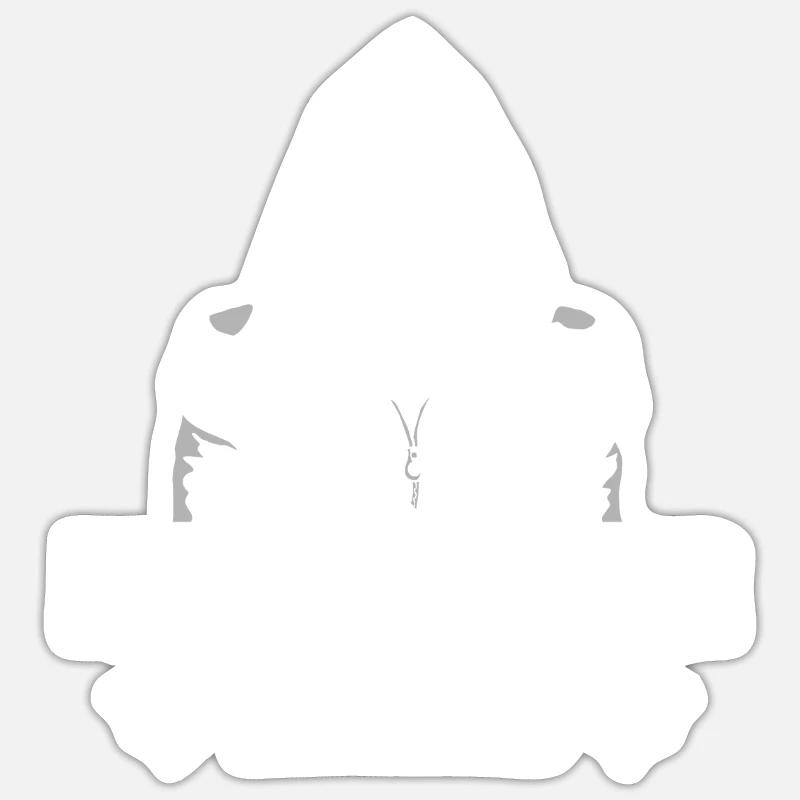 Programmer Coder Software Developer - Sticker size S (10 x 10 cm) - white matte