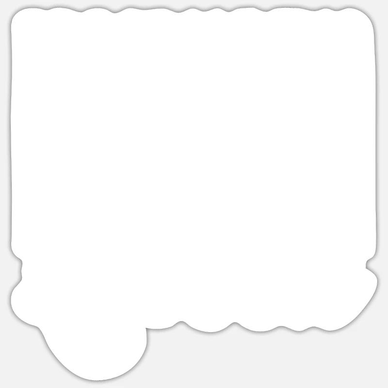 Programmer Coder Software Developer - Sticker size S (10 x 10 cm) - white matte