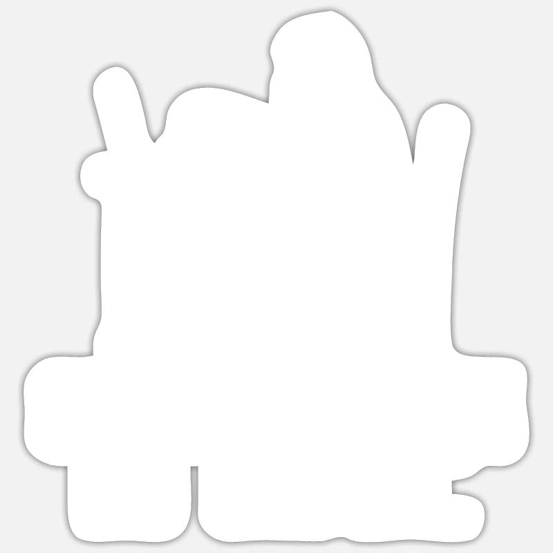 Programmierer Coder Software Entwickler Sticker Größe S (10 x 10 cm)