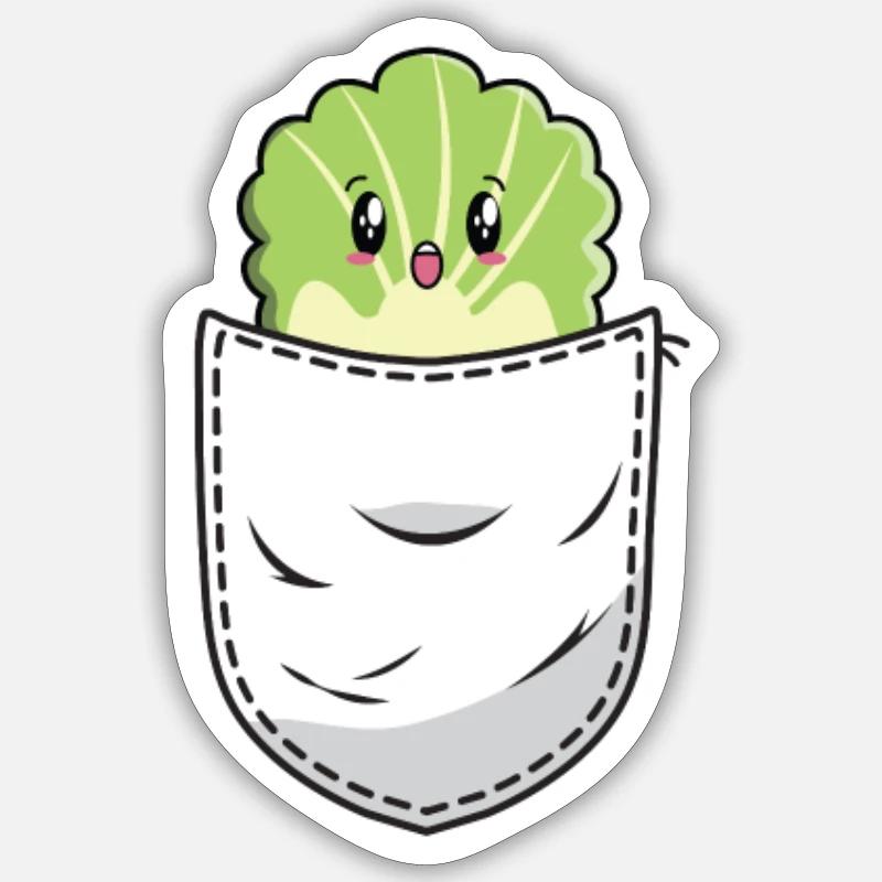 Kohl Brusttasche Sticker Größe S (10 x 10 cm)
