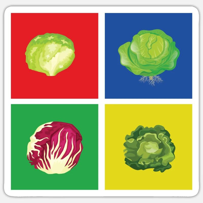 Kohl - Sticker Größe S (10 x 10 cm) - Mattweiß