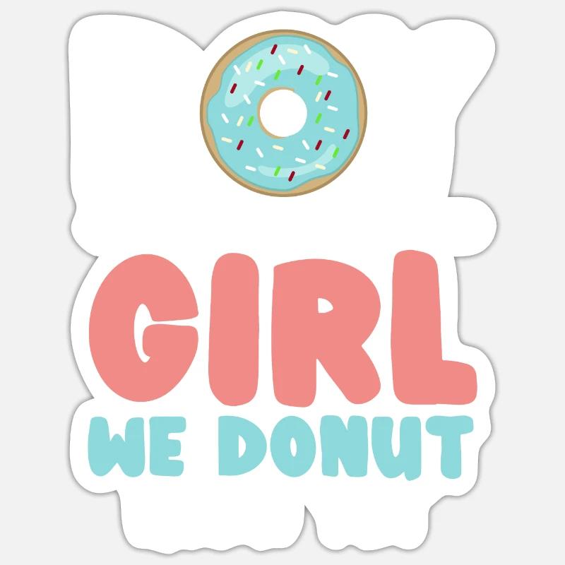 Junge oder Mädchen Wir wissen es noch nicht Baby-A Sticker Größe S (10 x 10 cm)