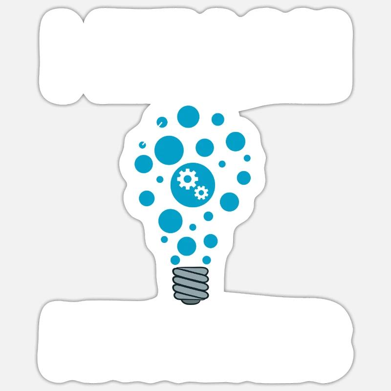 Machine Learning Intelligence Artificielle IA Sticker taille S (10 x 10 cm)