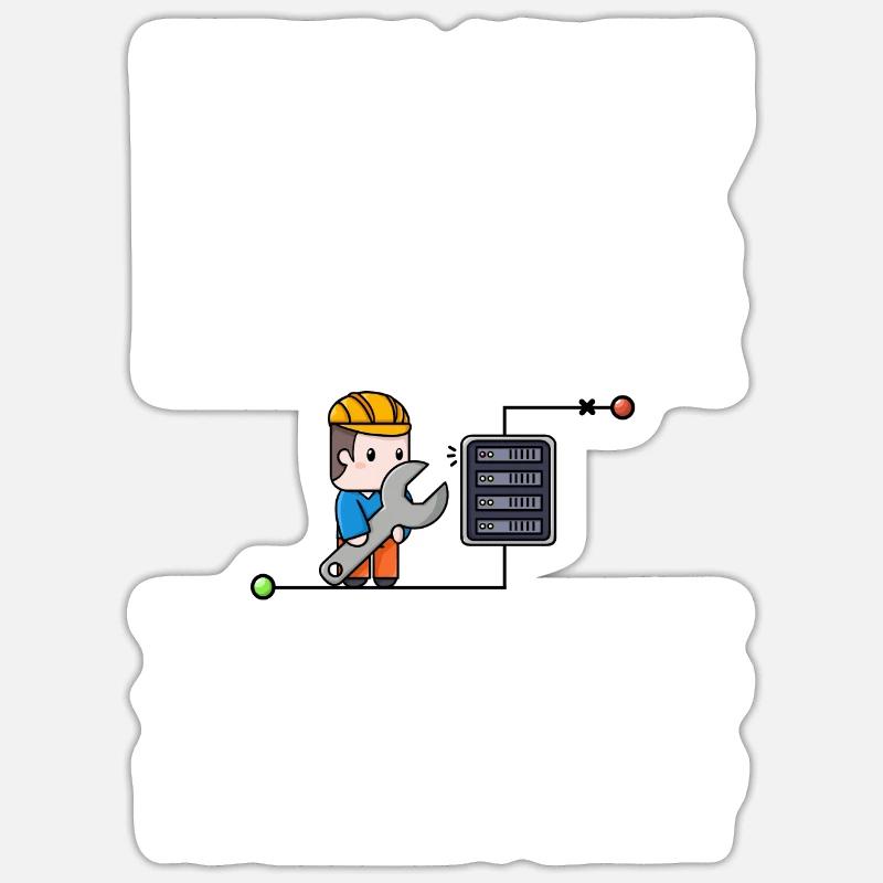 Sticker Größe S (10 x 10 cm) - 