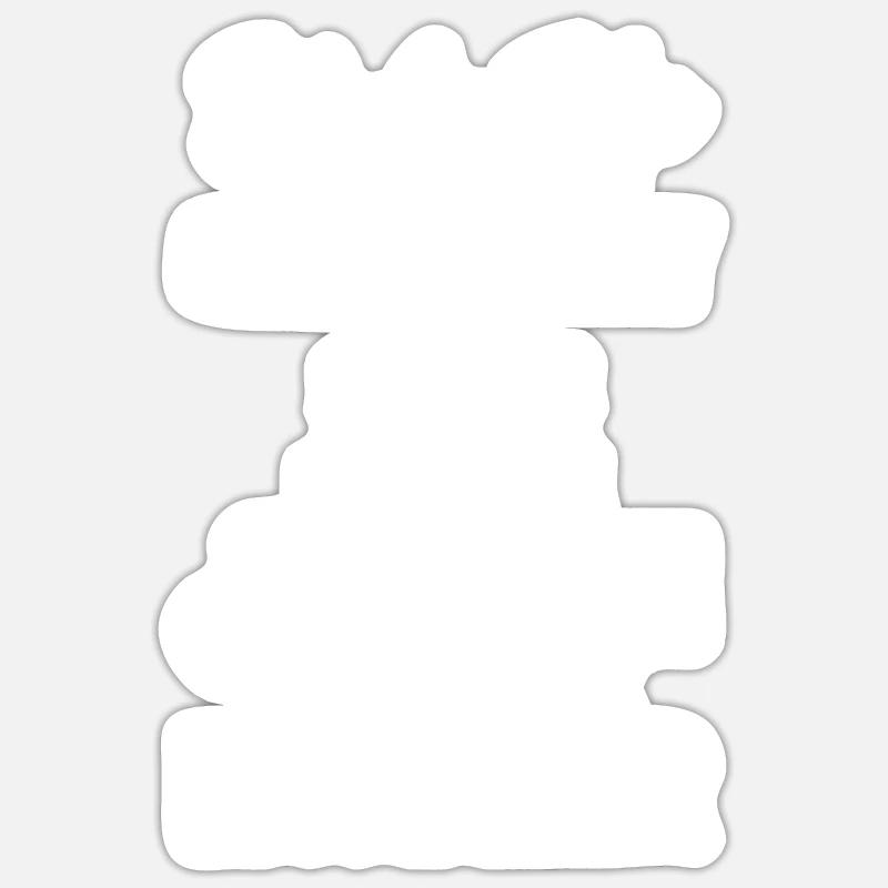Netzwerkingenieur Network Engineer Computer - Sticker Größe S (10 x 10 cm) - Mattweiß