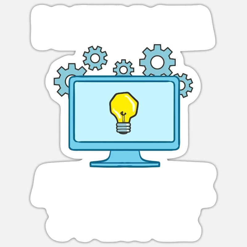 Software Development Software Developer Developer Sticker size S (10 x 10 cm)