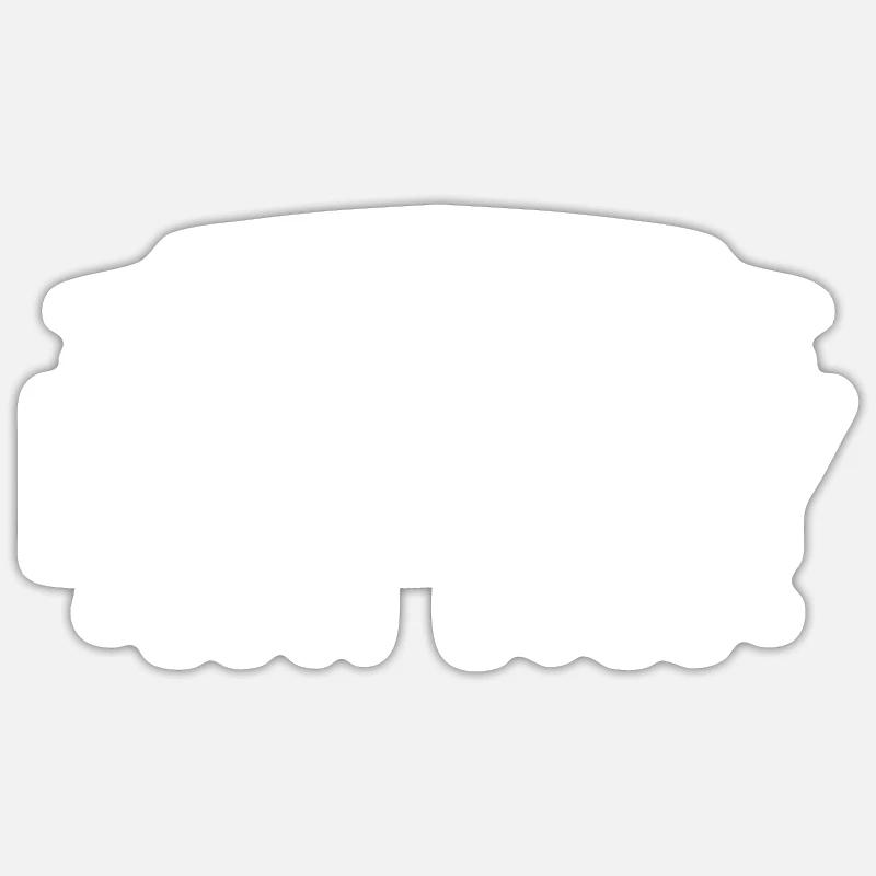Papa 2023 - Sticker taille S (10 x 10 cm) - blanc mat