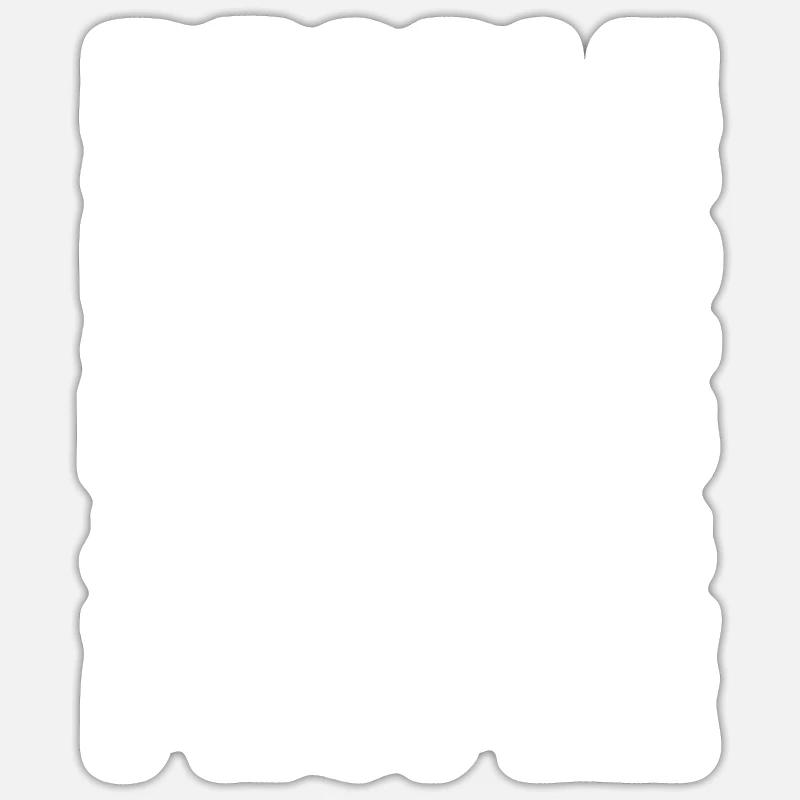VTT VTT - Sticker taille S (10 x 10 cm) - blanc mat