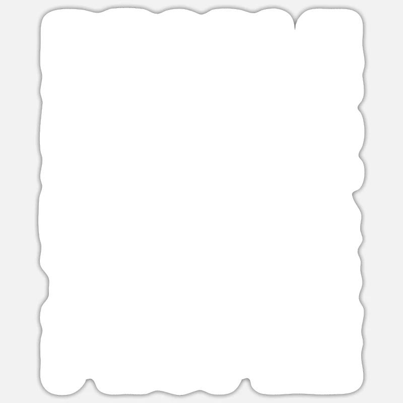 Trombone - Sticker size S (10 x 10 cm) - white matte