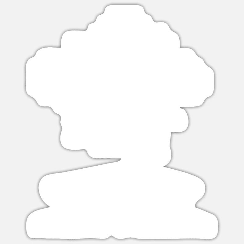 Programmer Coder Software Developer - Sticker size S (10 x 10 cm) - white matte