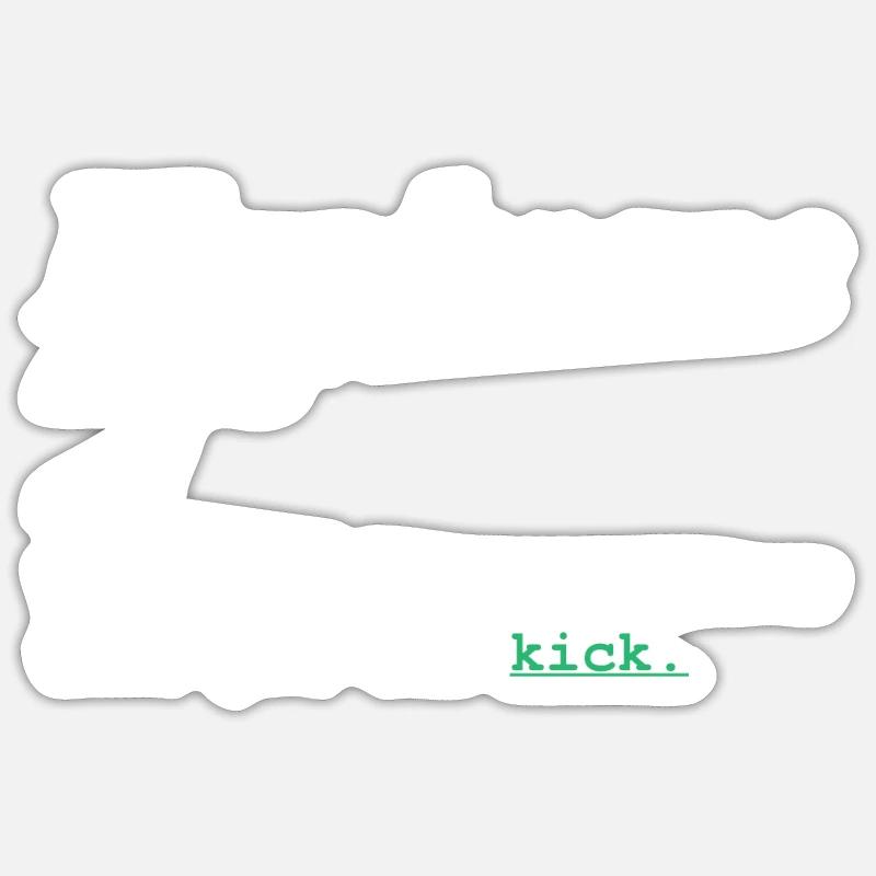 Programmer Coder Software Developer - Sticker size S (10 x 10 cm) - white matte