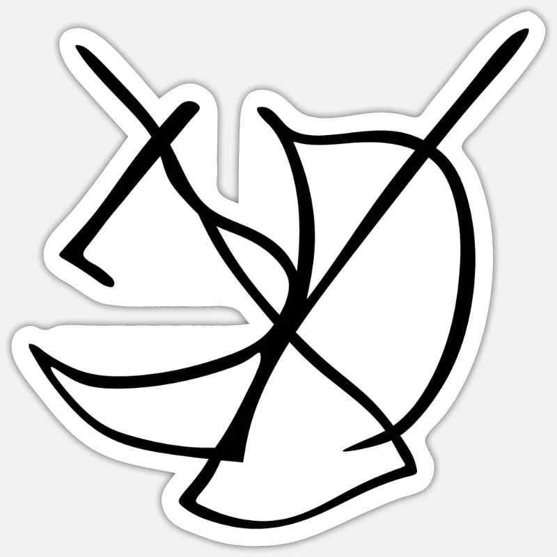 Sticker taille S (10 x 10 cm) - 