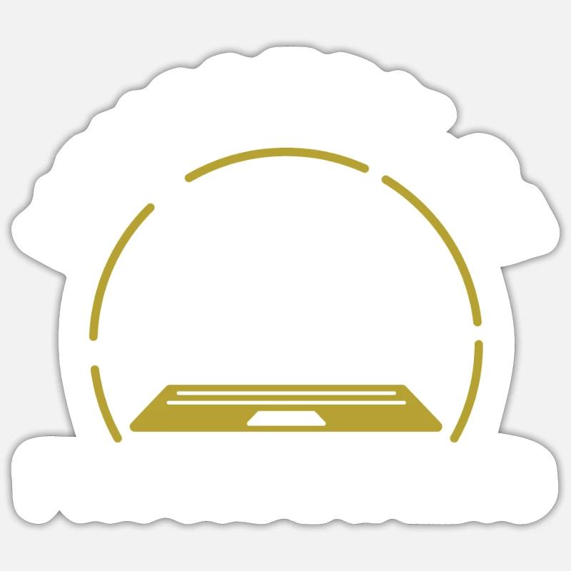 Programmeur Coder Développeur de logiciels Sticker taille S (10 x 10 cm)