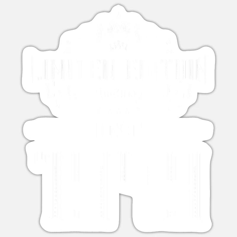 Édition limitée 1949 - Sticker taille S (10 x 10 cm) - blanc mat