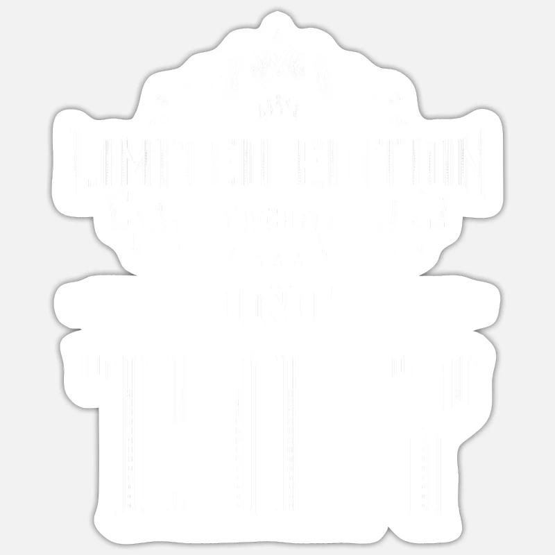 Édition limitée 1967 - Sticker taille S (10 x 10 cm) - blanc mat