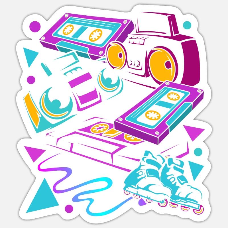 Sticker Größe S (10 x 10 cm) - 
