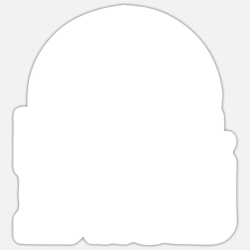 Basketteur Papa - Sticker taille S (10 x 10 cm) - blanc mat