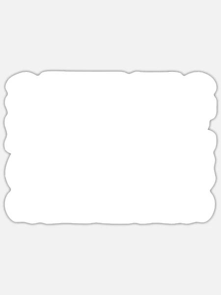 Trainer Fußballtrainer Fußballspiel Geschenk - Sticker Größe S (10 x 10 cm) - Mattweiß