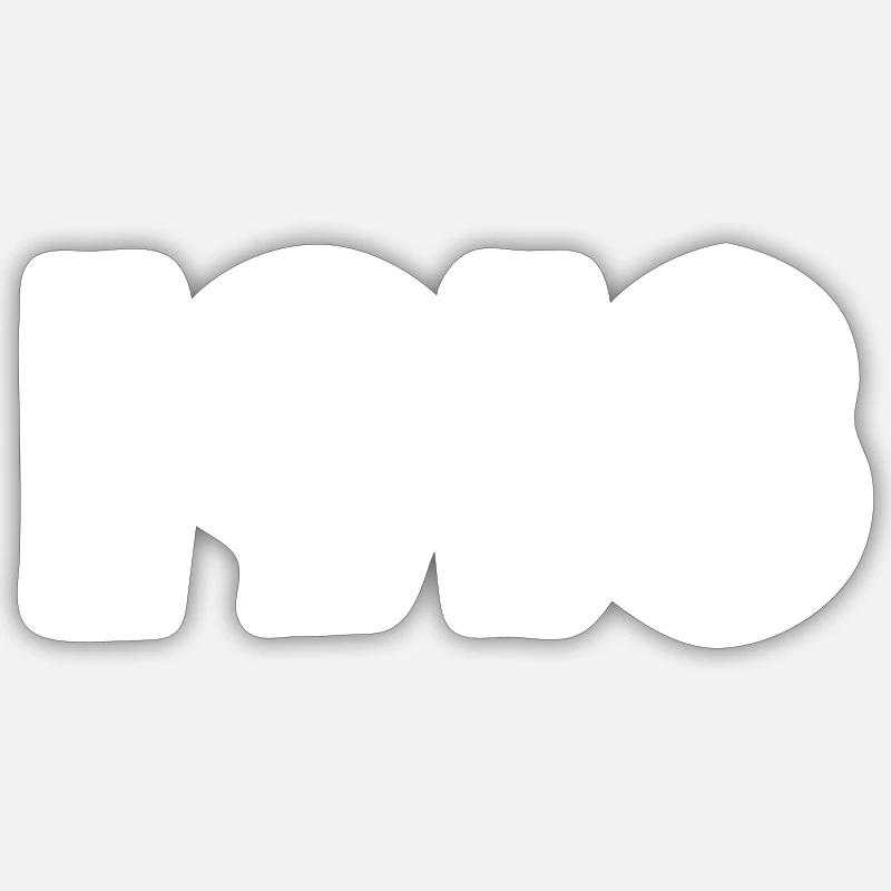 Sticker Größe S (10 x 10 cm) - 