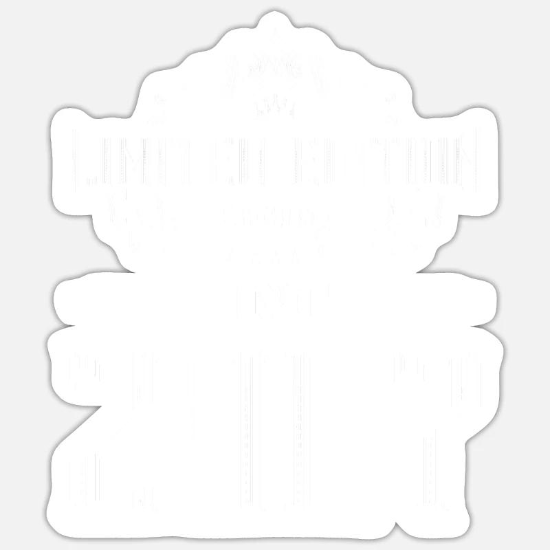2007 limited edition - Sticker size S (10 x 10 cm) - white matte