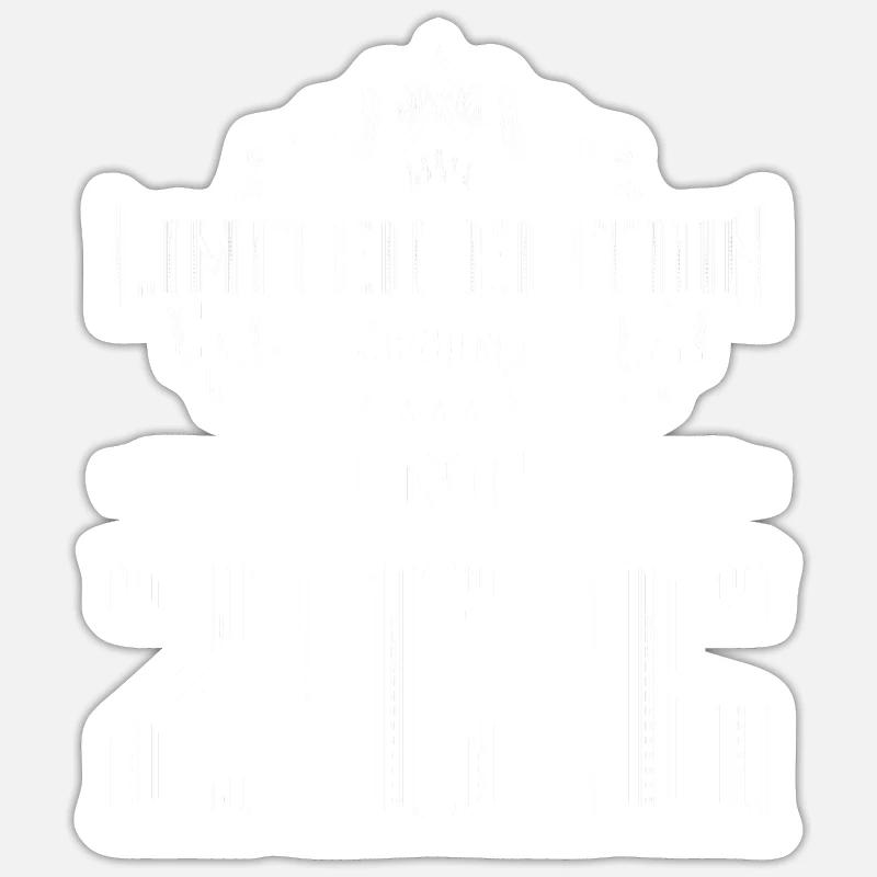 Édition limitée 2026 - Sticker taille S (10 x 10 cm) - blanc mat