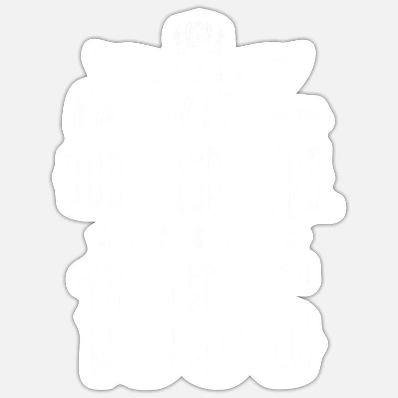 Édition limitée 1955 - Sticker taille S (10 x 10 cm) - blanc mat